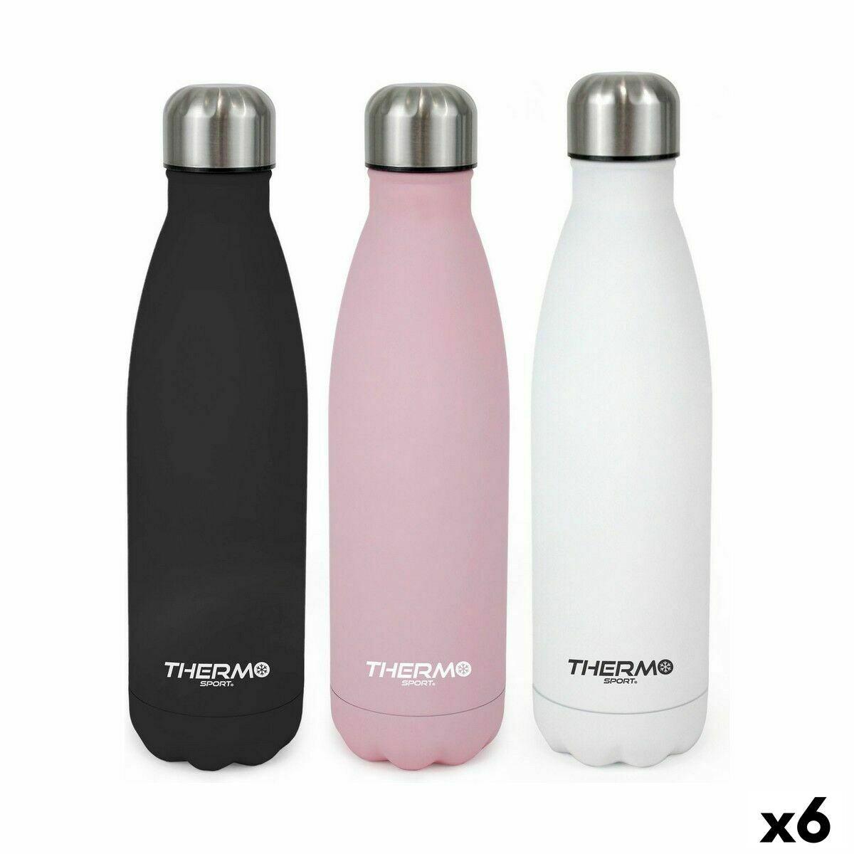 Thermosport Thermal Bottle Thermosport Soft Touch 1 L (6 Units)